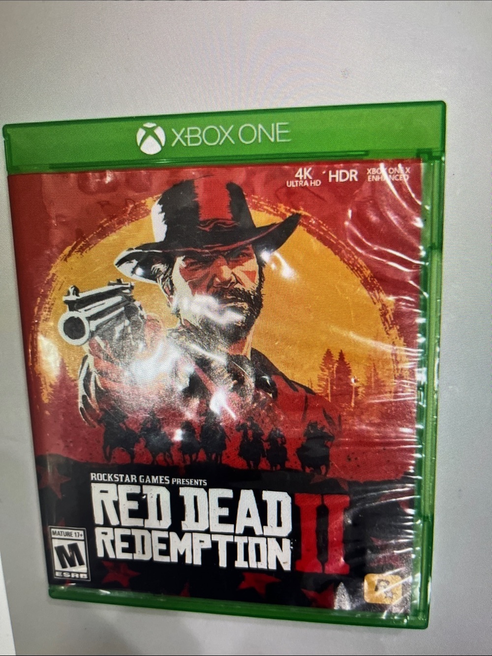 Xbox One Red Dead Redemption II - Rockstar Games (Green Case)